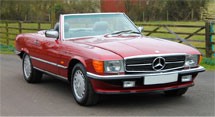 Mercedes Benz SL-Class R107 Series (1971-1989)