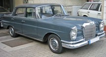 Mercedes Benz S-Class W111 Series (1959-1972)